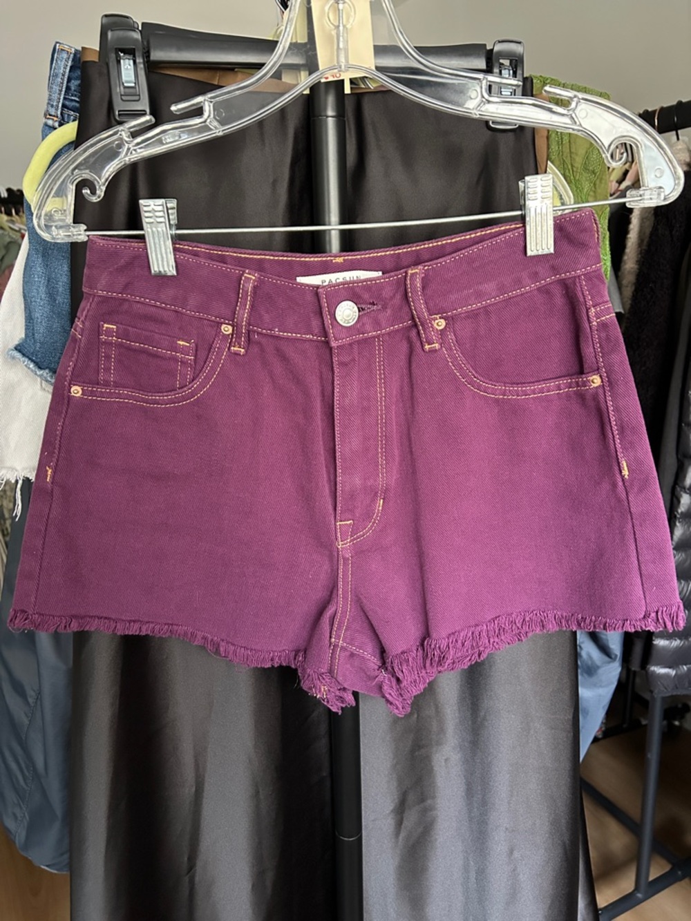 PacSun High Rise Festival Jean Shorts. Size 26. 2” inseam. No stretch.